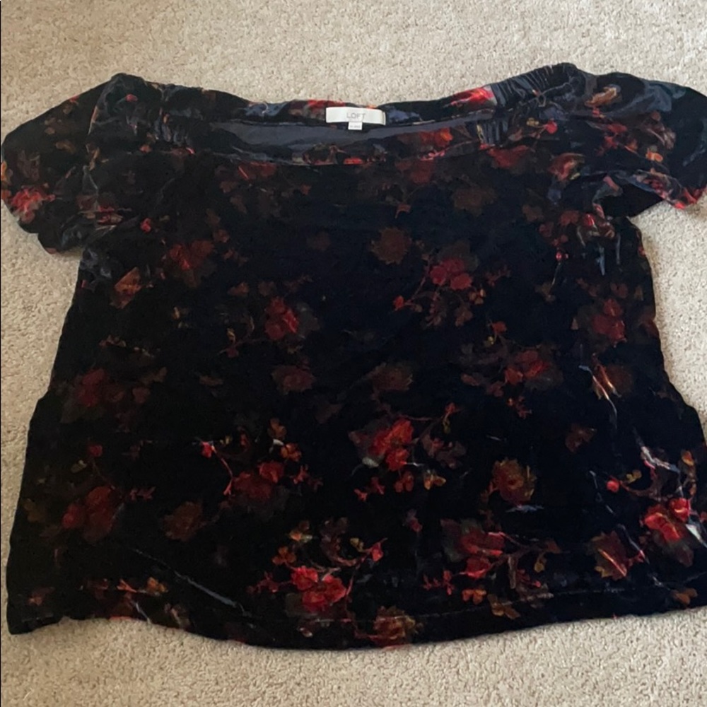 Velvet top